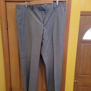 Hertling Wool Dress Slacks Light Grey sized  38 x 33